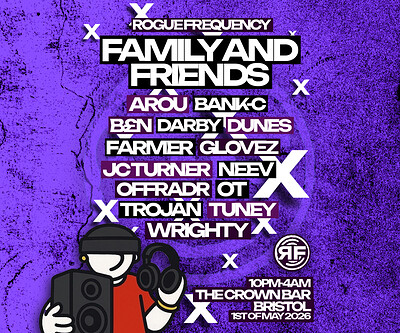 Rogue Frequency: Friends & Family at The Crown