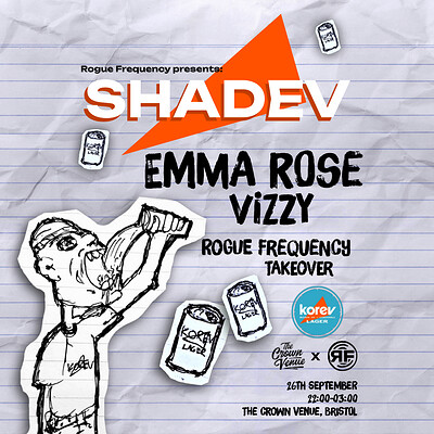 Rogue Frequency: SHADEV, Emma Rose, Vizzy + more at The Crown