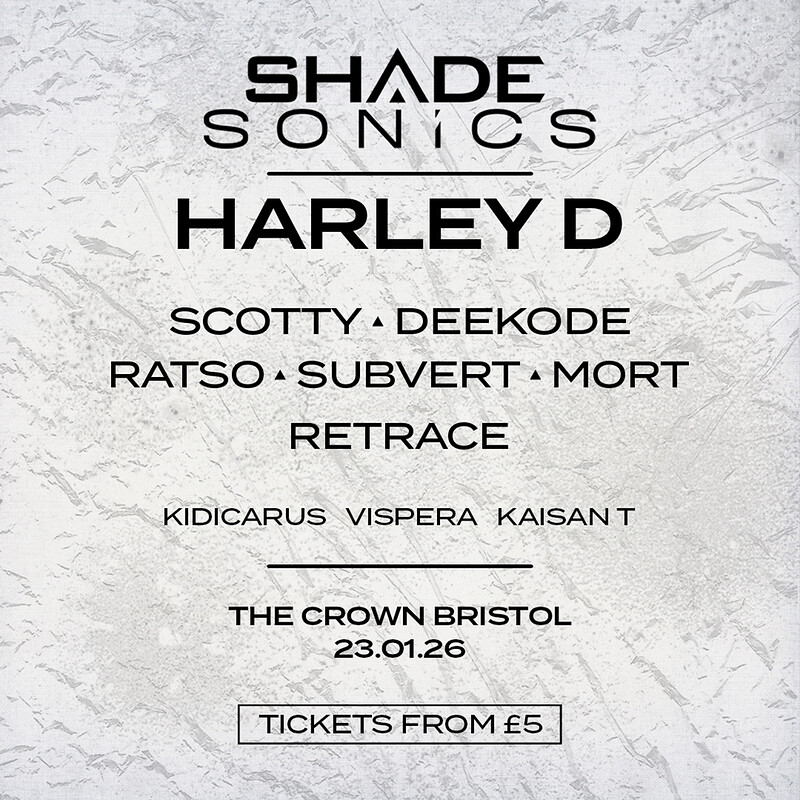SHADE SONICS: BRISTOL at The Crown