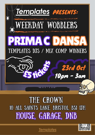 Templates Presents: Weekday Wobblers at The Crown