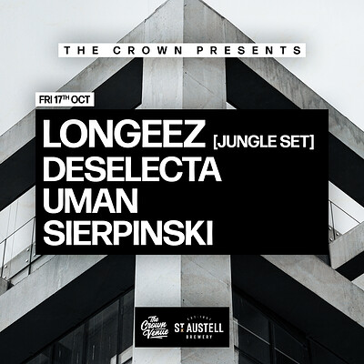 The Crown Presents: Longeez  + Support at The Crown