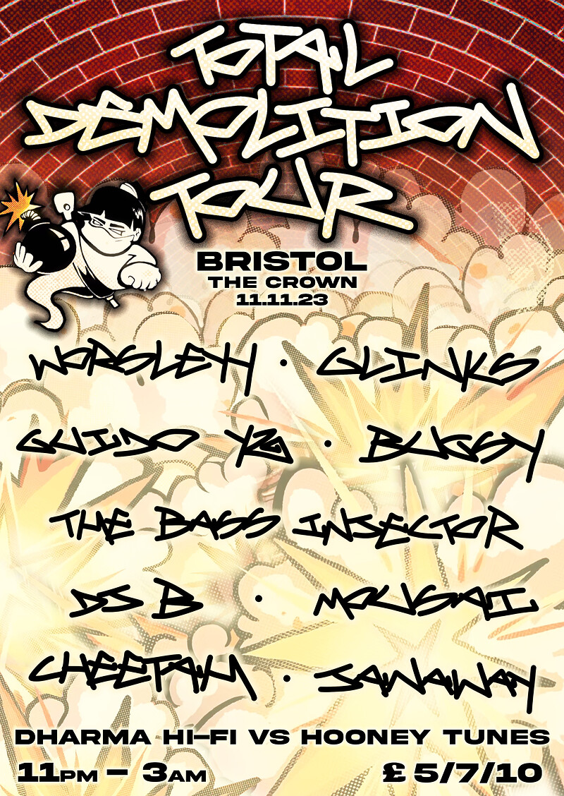 Total Demolition Tour : Bristol at The Crown