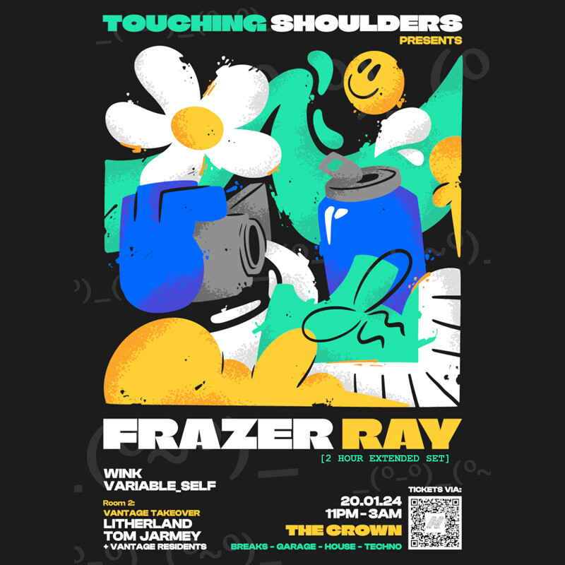 Touching Shoulders w/ Frazer Ray & Vantage Music at The Crown