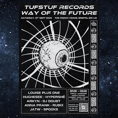 TufStuf Records x Way Of The Future at The Crown
