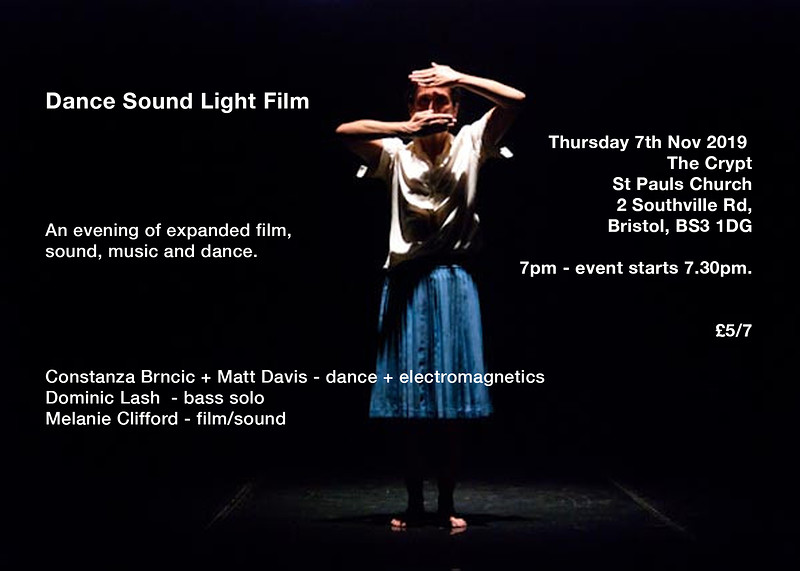 Dance Sound Light Film at The Crypt, St Pauls Church, 2 Southville Rd, BS3 1DG
