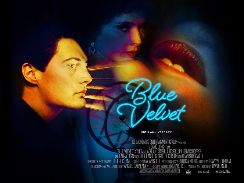 Blue Velvet  7.30pm at The Cube