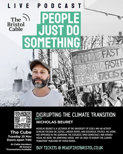 Disrupting the Climate Transition - with Nicholas Beuret at The Cube