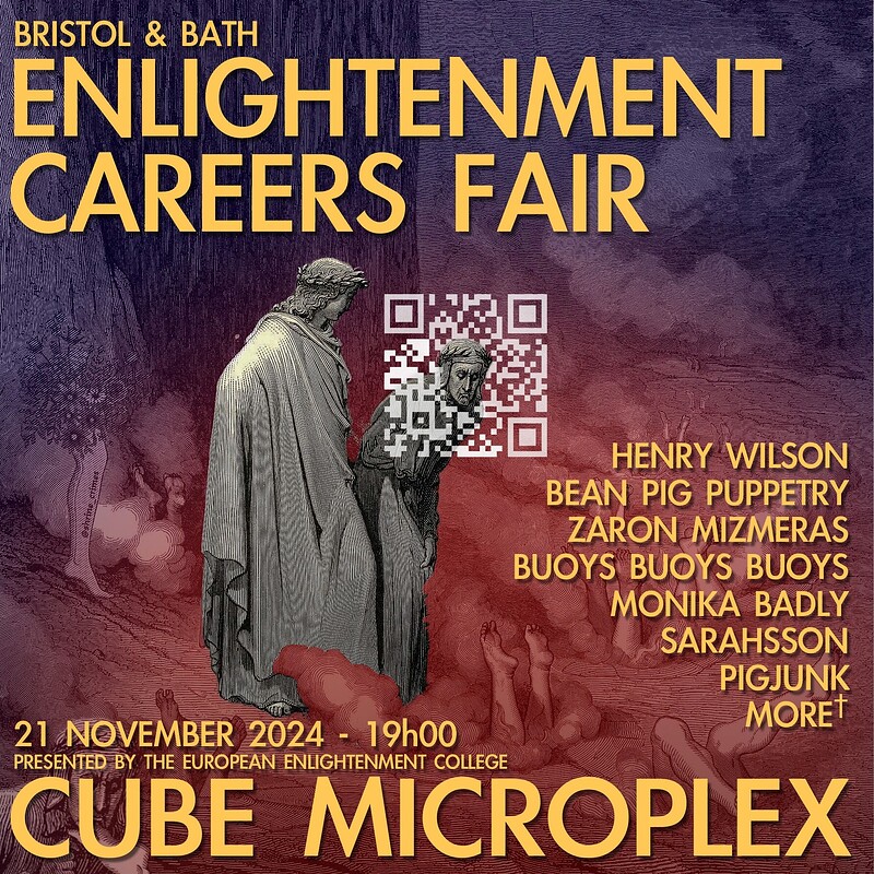 Enlightenment Careers Fair - After-Life Tours™ at The Cube