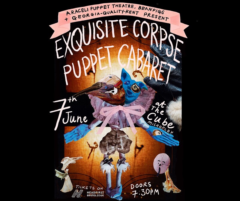 EXQUISITE CORPSE PUPPET CABARET at The Cube