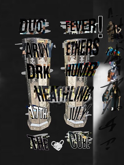 DUO FEVER  ARVY ETHERS / D/RK HUMR + HEATHLING at The Cube
