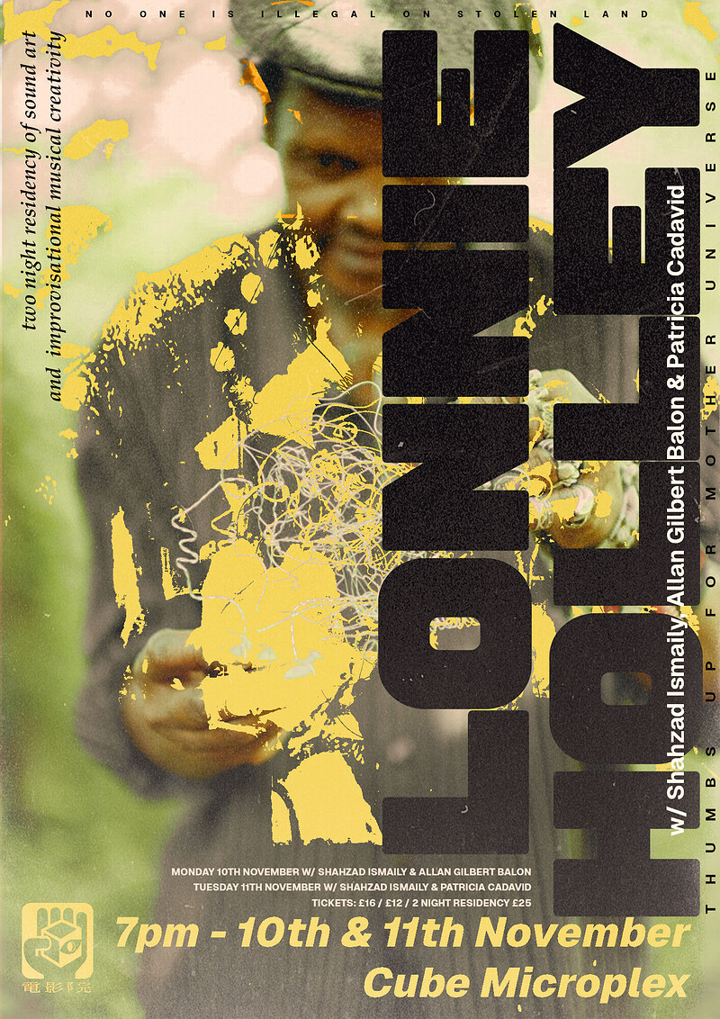 Lonnie Holley w/ Shahzad Ismaily & Patricia Cadavid at The Cube