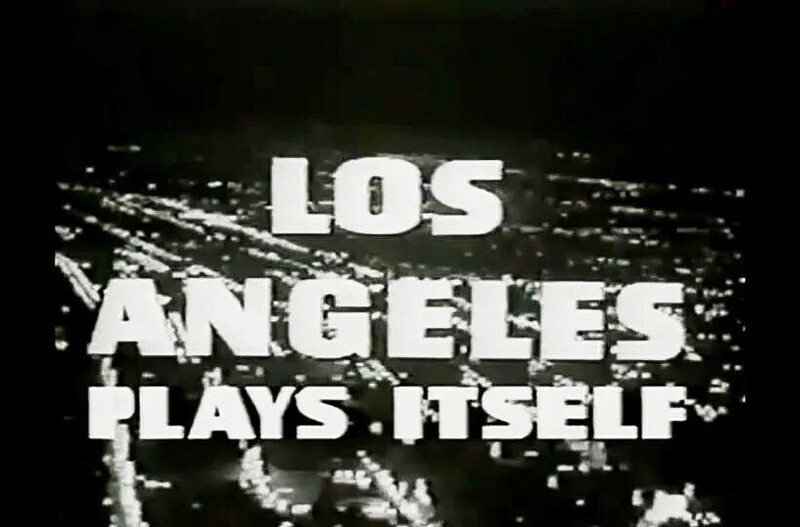Los Angeles Plays Itself  4pm at The Cube