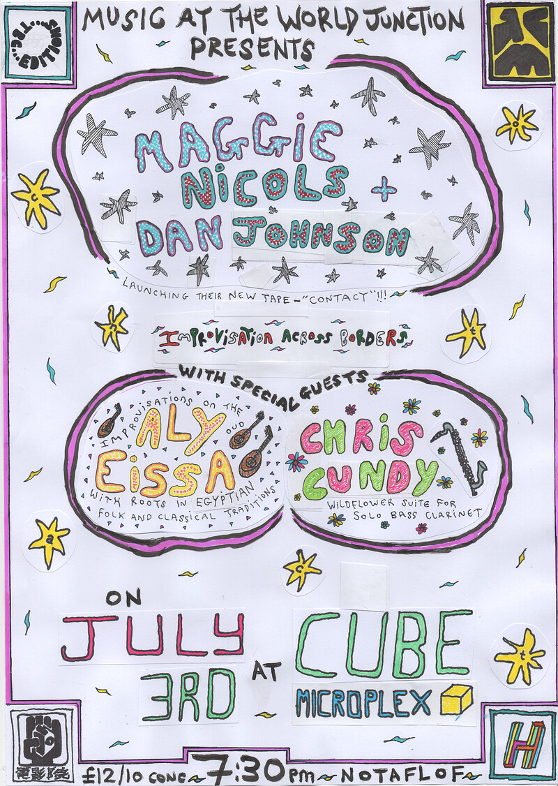 Maggie Nicols & Dan Johnson w/ Aly Eissa & Chris Cundy at The Cube