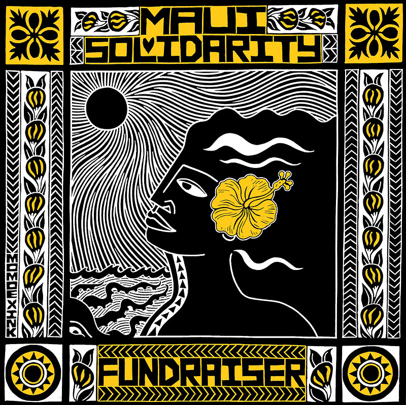 Maui Solidarity Fundraiser at The Cube