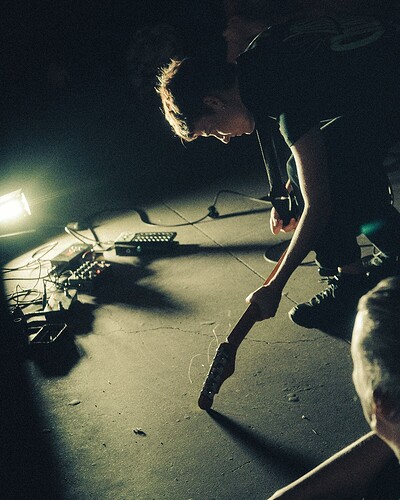 Nina Garcia  - guitar solo at The Cube