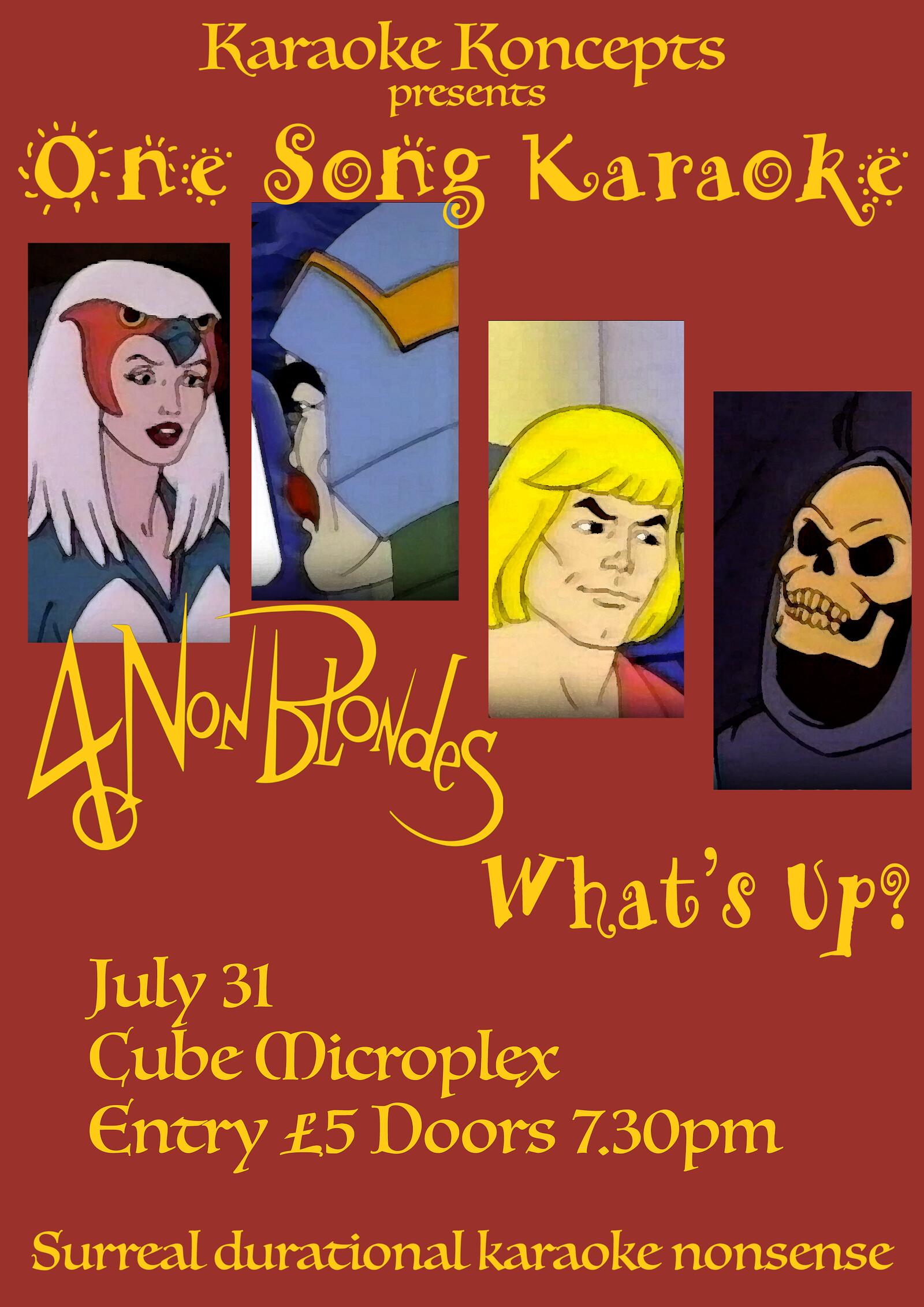 One Song Karaoke: What's Up at The Cube