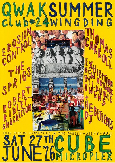 Erosion Control + The Sprigs + Thomas Carroll + RRS at The Cube