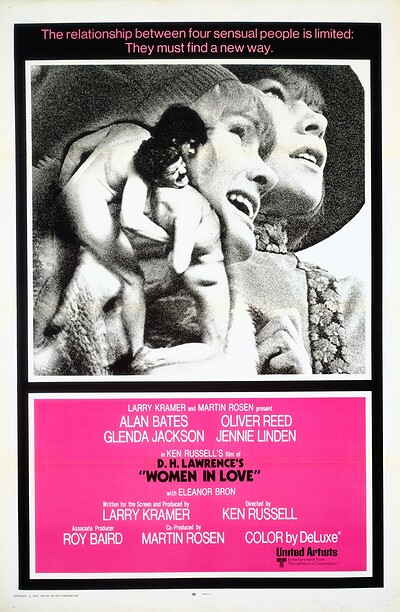 Relaxed Daytime Cinema: Women in Love at The Cube