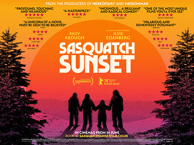 Sasquatch Sunset  8pm at The Cube