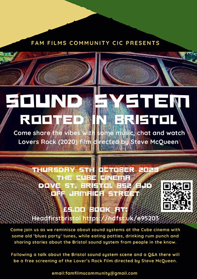Sound System - Rooted in Bristol at The Cube