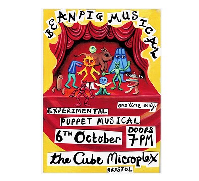 Surreal D.I.Y Puppet Musical at The Cube