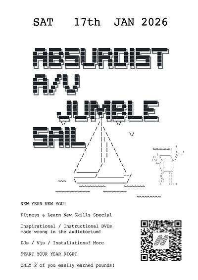 The Absurdist A/V Jumble Sail at The Cube