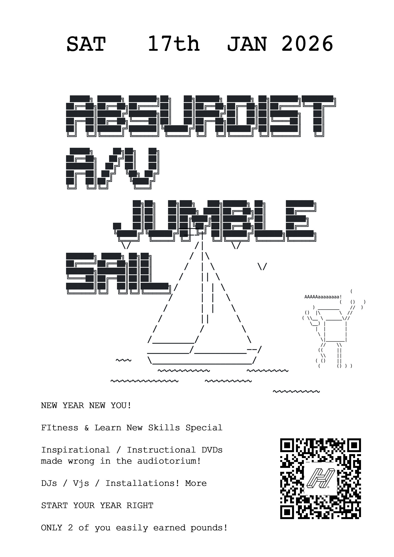 The Absurdist A/V Jumble Sail at The Cube