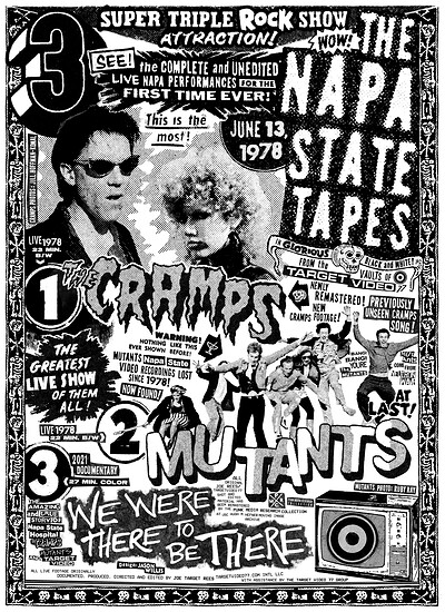 The Cramps & The Mutants: The Napa State Tapes at The Cube