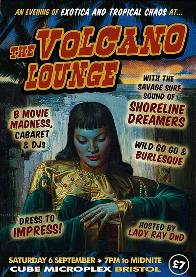 The Volcano Lounge Surf Party at The Cube