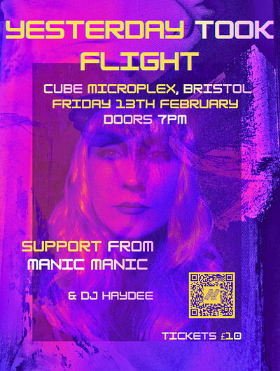 Yesterday Took Flight with support from Manic Manic at The Cube