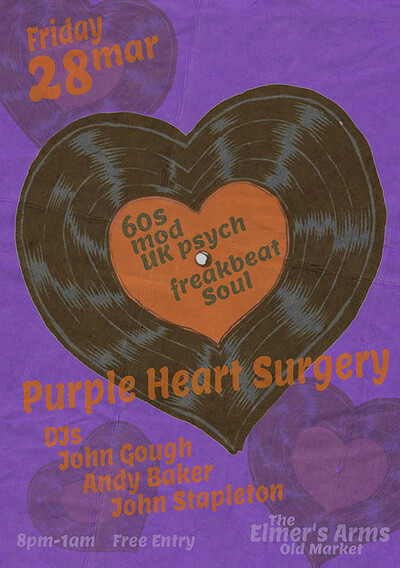 Purple Heart Surgery at The Elmer's Arms