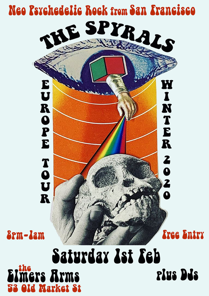 The Spyrals  - Neo Pyschedelic Rock at The Elmer's Arms