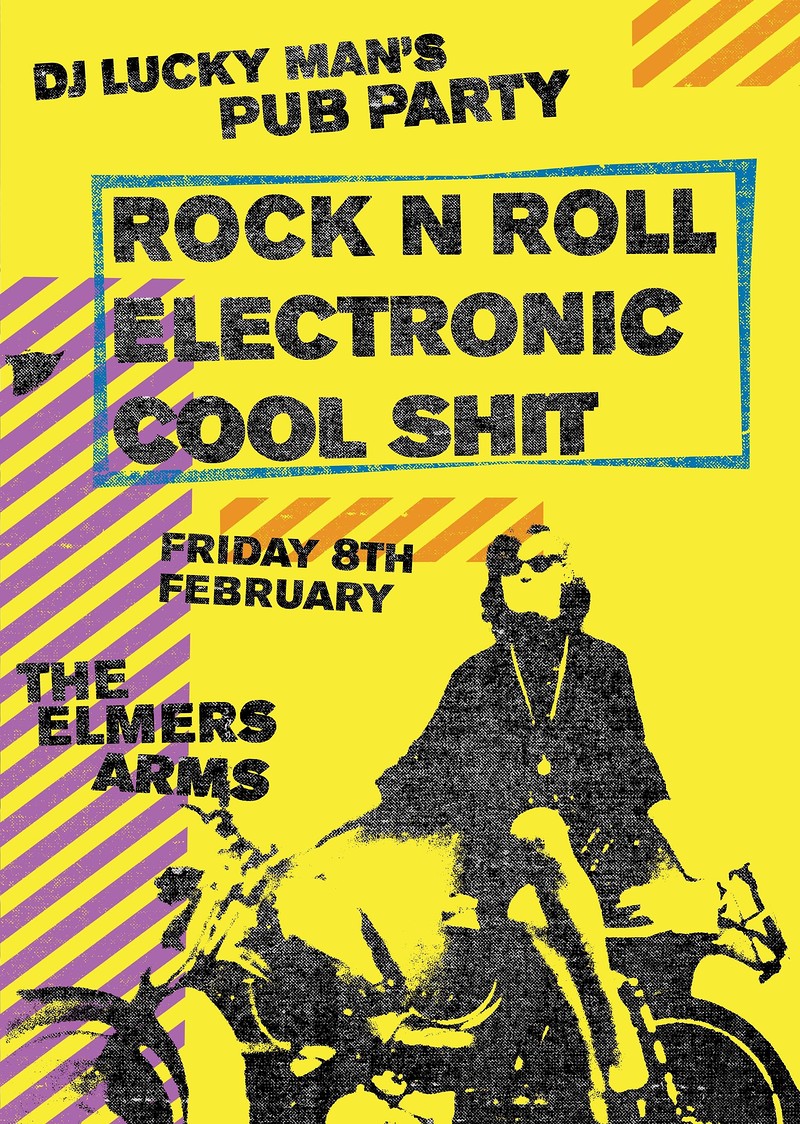 DJ Lucky Man’s Pub Party at The Elmers Arms