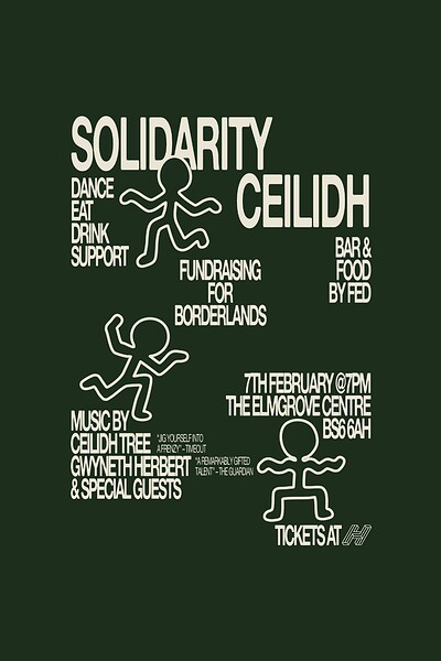 Solidarity Ceilidh – Fundraiser for Borderlands at The Elmgrove Centre