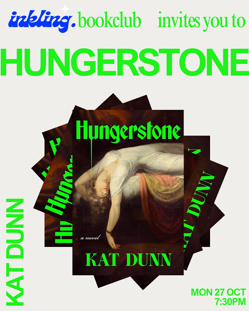 Inkling bookclub presents…Hungerstone at The Famous Royal Navy Volunteer