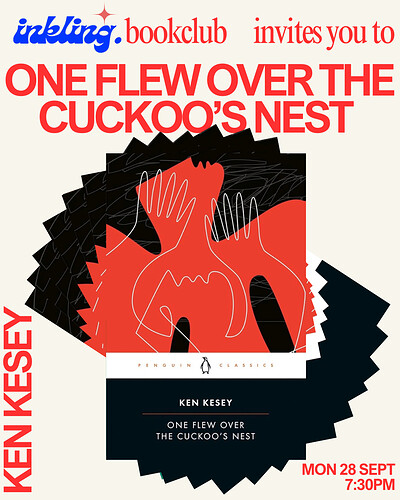 Inkling bookclub presents…One Flew Over The Cuckoo’s Nest at The Famous Royal Navy Volunteer