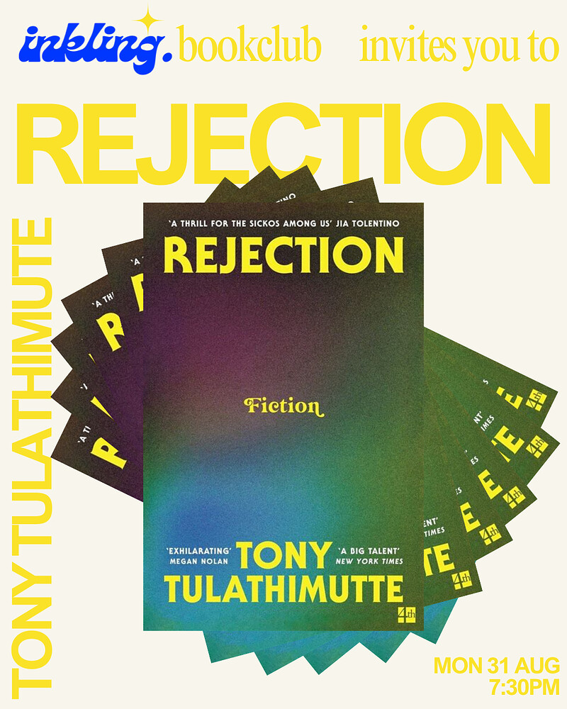Inkling bookclub presents...Rejection at The Famous Royal Navy Volunteer