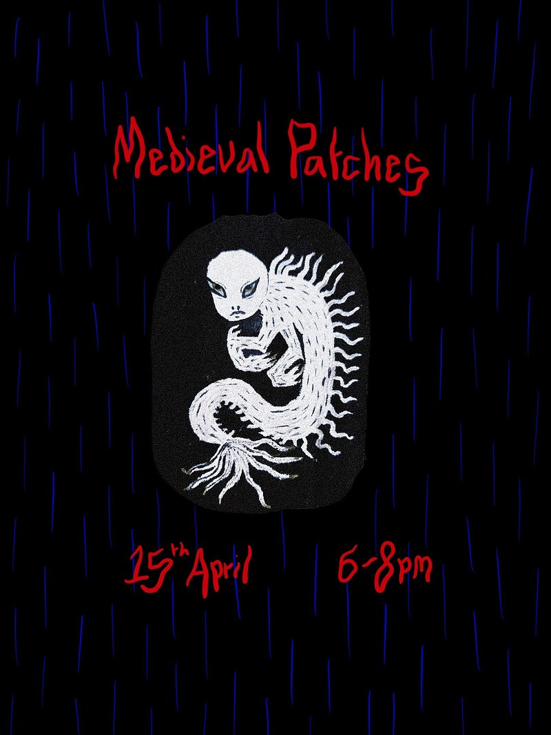 Medieval Inspired Patches Workshop at The farside