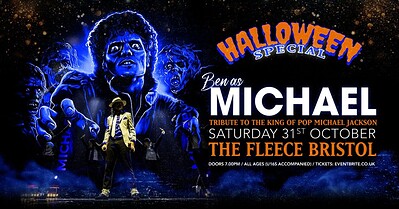 Ben as Michael Jackson Halloween Special at The Fleece