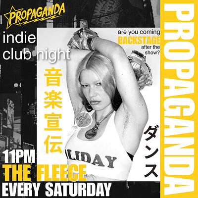 Propaganda Bristol - Indie Club Night at The Fleece
