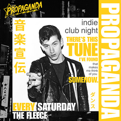 Propaganda Bristol - indie club night at The Fleece