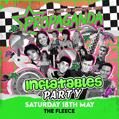Propaganda - Inflatable Party at The Fleece