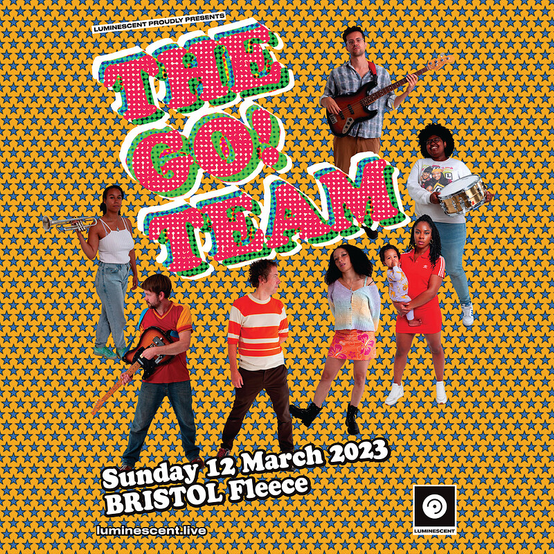 The Go Team at The Fleece