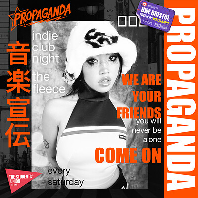 UWE Bristol Official Freshers | Propaganda Indie Party at The Fleece