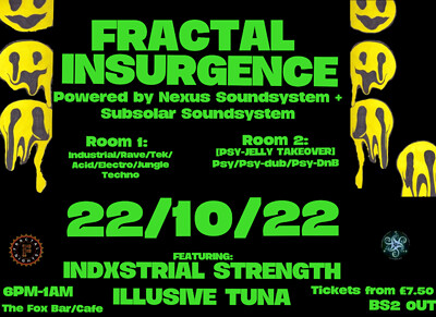 FRACTAL: INSURGENCE at The fox bar/cafe