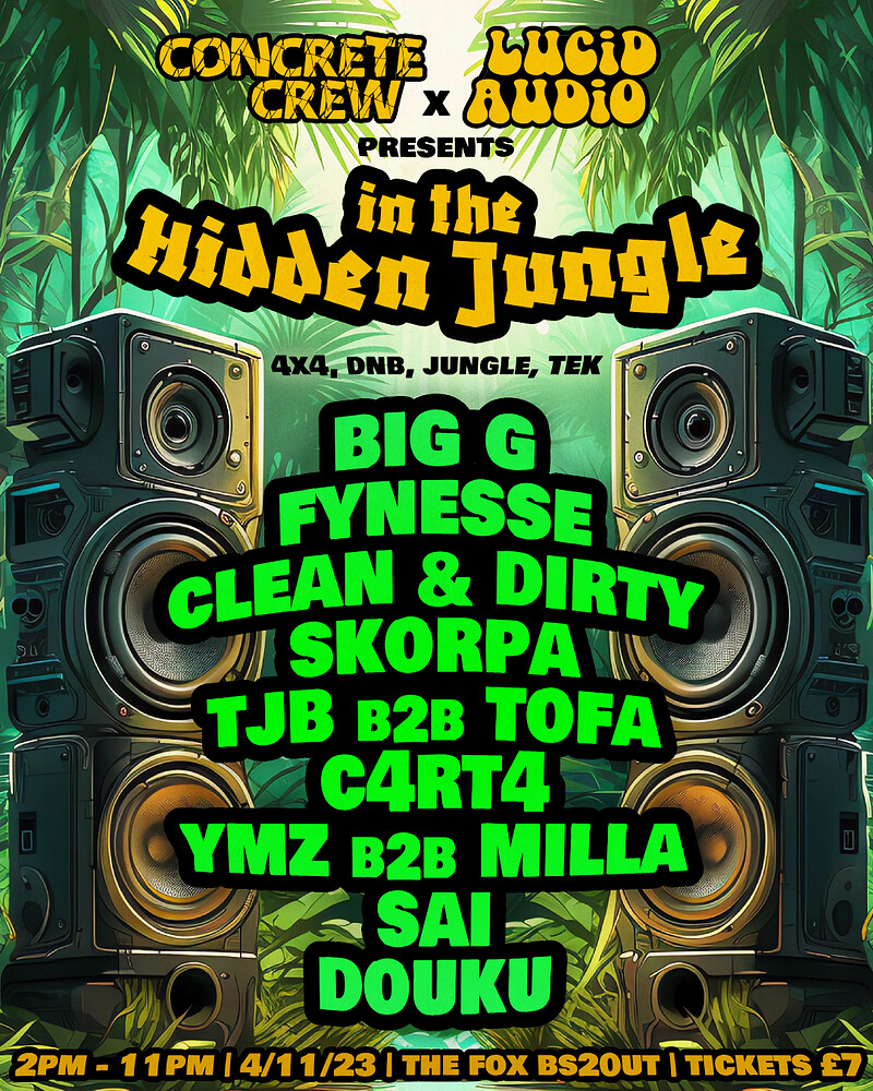 In The Hidden Jungle at The Fox Cafe/Bar