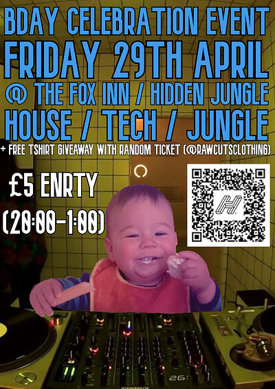 20th Birthday Event at The Fox Cafe / Hidden Jungle