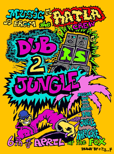 DUB 2 JUNGLE - RATLA SOUNDS at The Fox