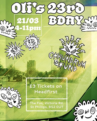 Oli's 23rd bday at The fox