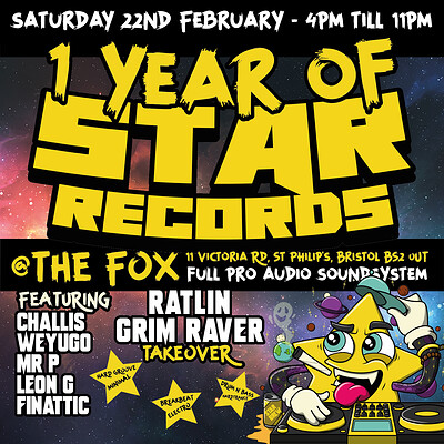 One Year Of Star Records at The Fox